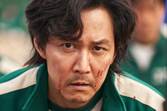 Художница создала съедобный портрет героя сериала "Игра в кальмара"