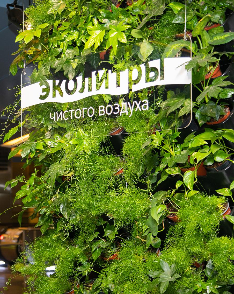 На станции "Деловой центр" открылась эко-инсталляция, посвящённая "зелёным" облигациям Москвы