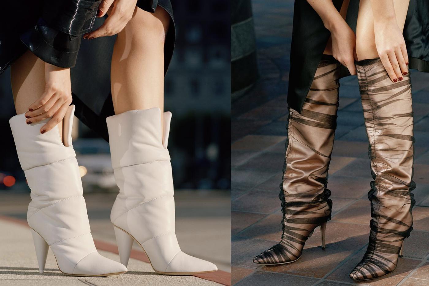 Обувь из коллаборации Off-White и Jimmy Choo.