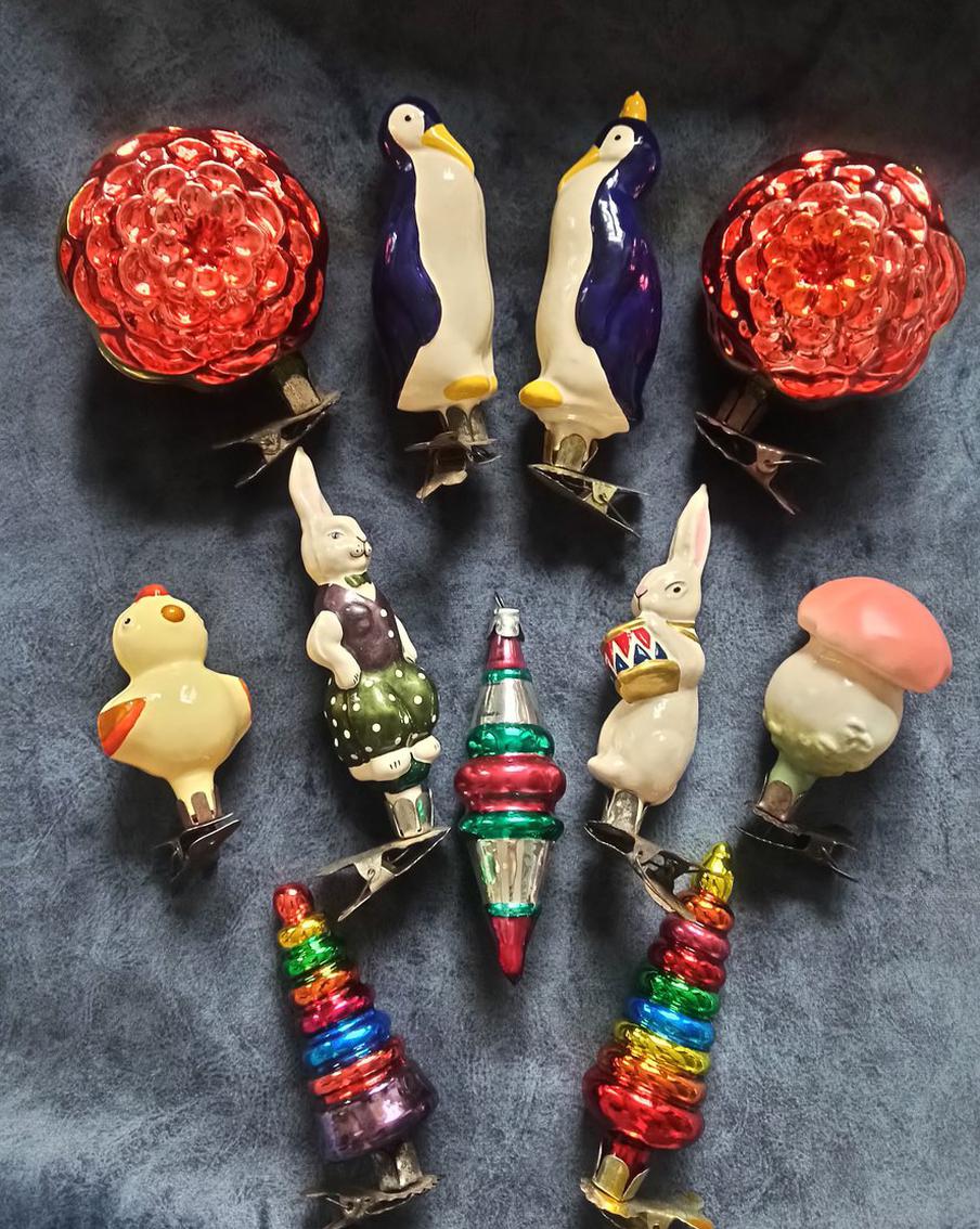 Игрушки из коллекции Маргариты Горловой.