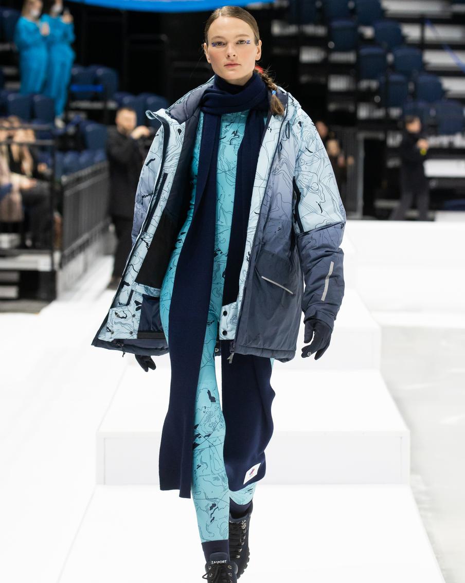 Показ олимпийской коллекции брэнда ZASPORT.