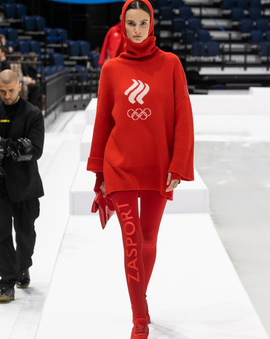 Показ олимпийской коллекции брэнда ZASPORT.