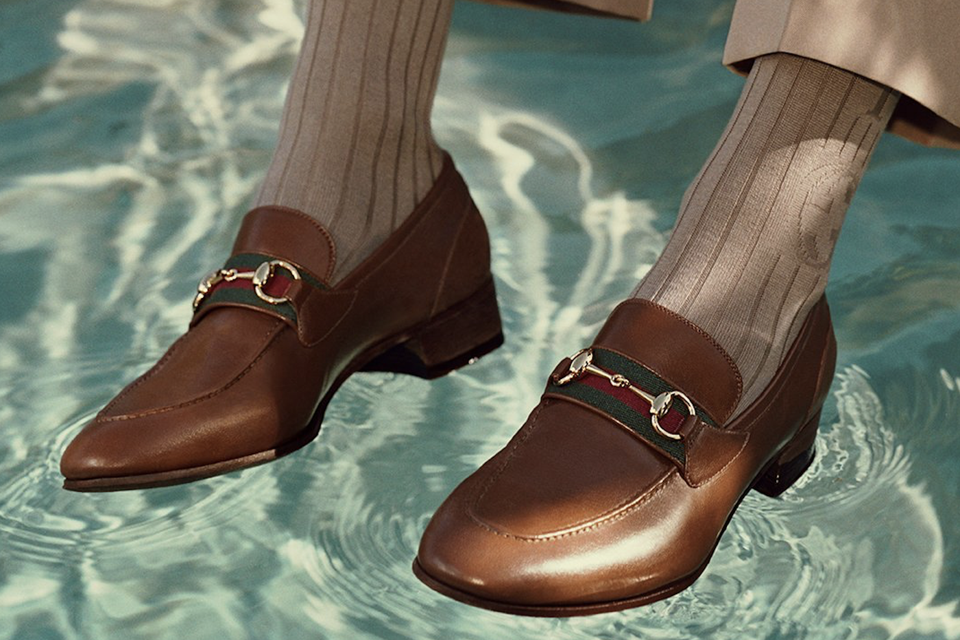 Те самые лоферы Gucci.