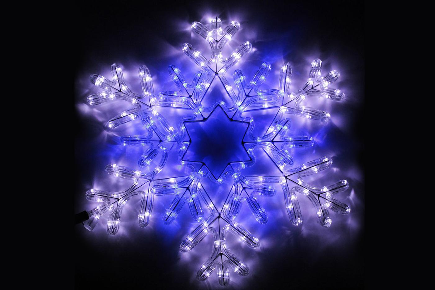Фигура светодиодная "Снежинка", Castorama (2851 руб.).