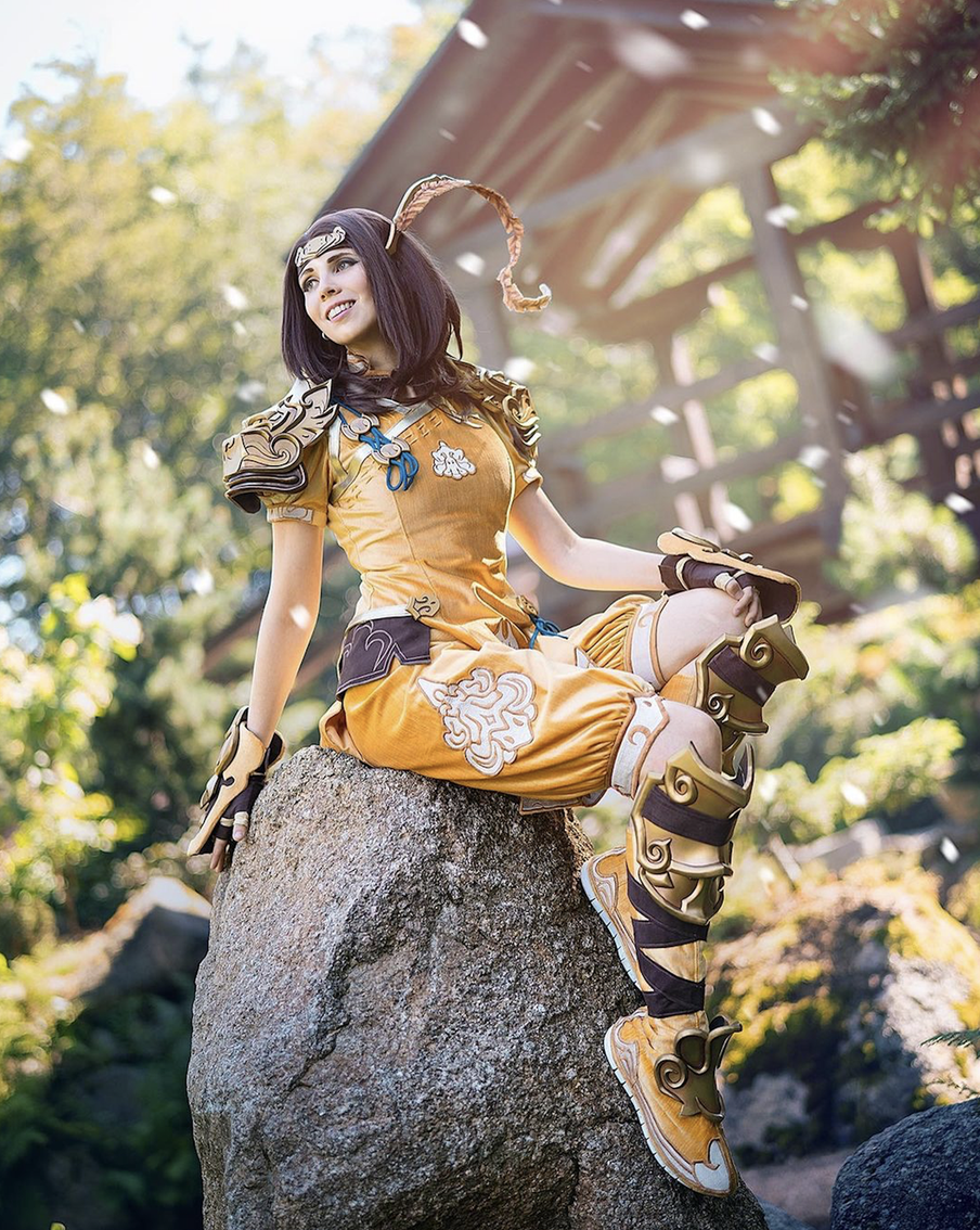 Персонаж из видеоигры Final Fantasy XIV.