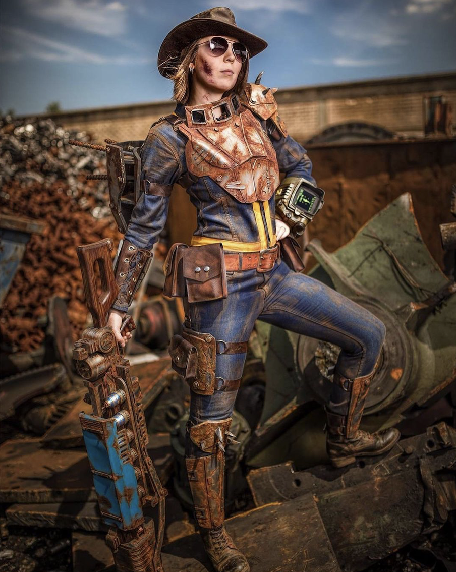 Персонаж из игры Fallout 4.