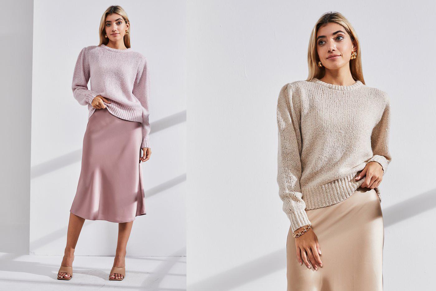 Свитер с рукавами-фонариками Ina Vokich.