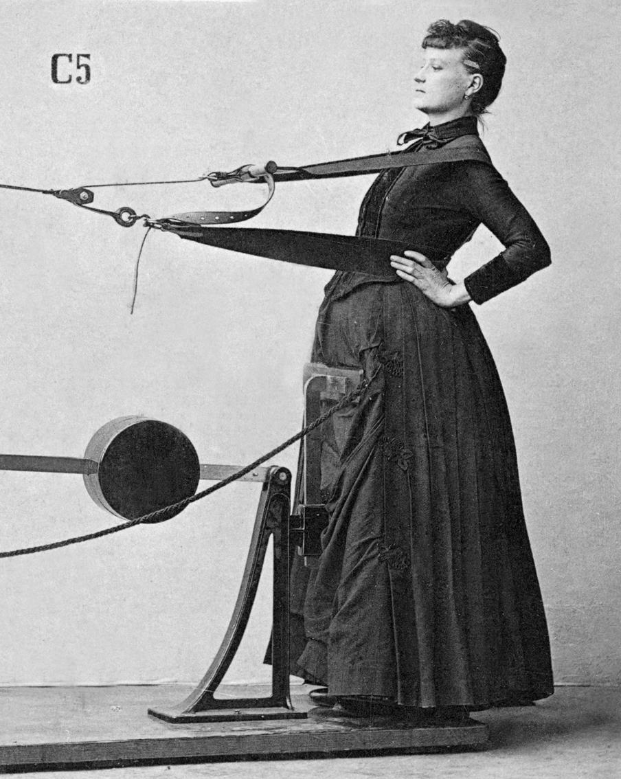 Первые тренажёры Викторианской эпохи были похожи на механизмы для пыток