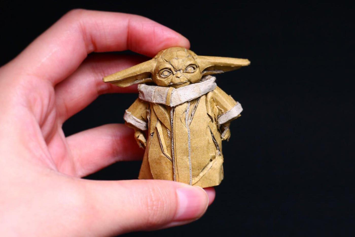 Малыш Грогу, он же маленький Йода из вселенной "Звёздных войн".