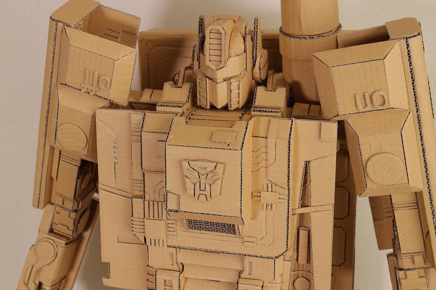 Очень детализированный Трансформер.