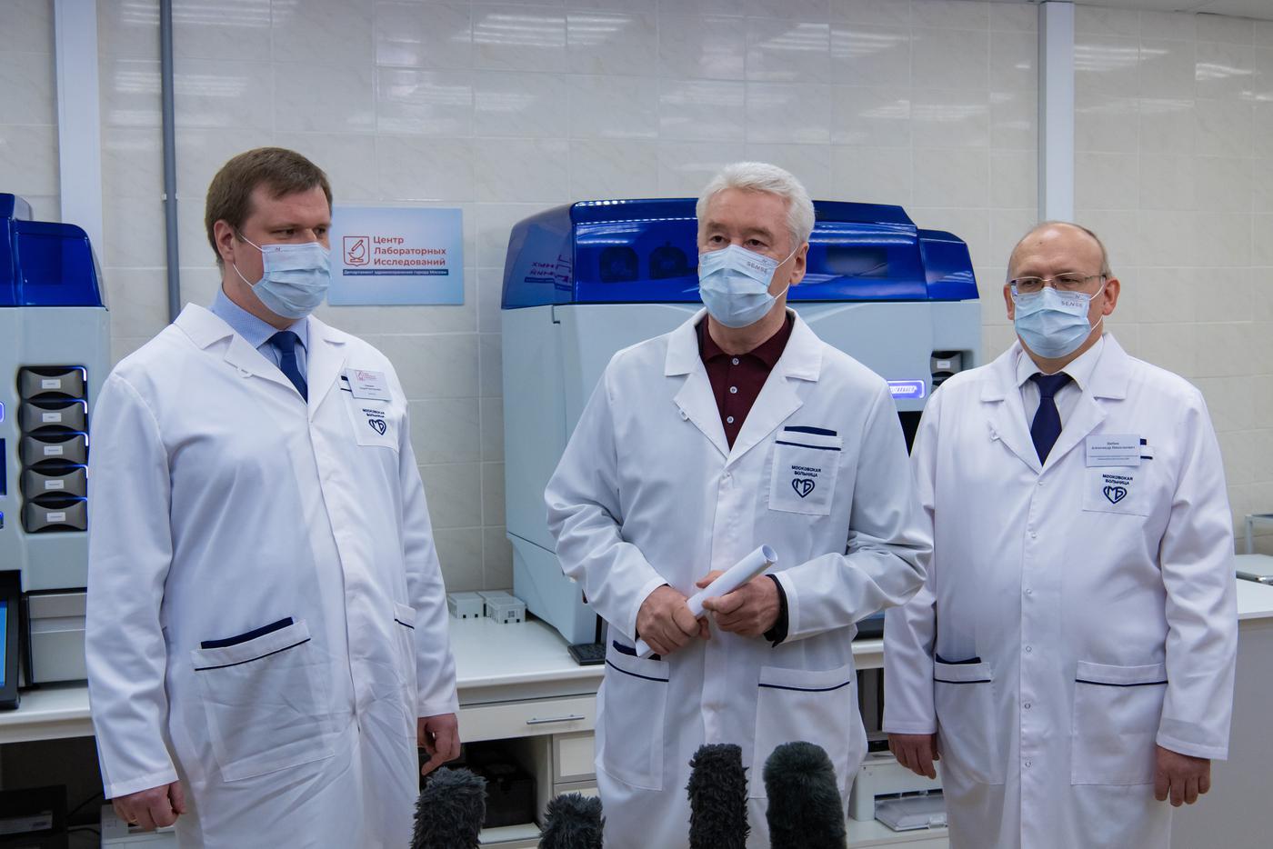 Собянин рассказал о готовности системы здравоохранения к возможному росту госпитализаций