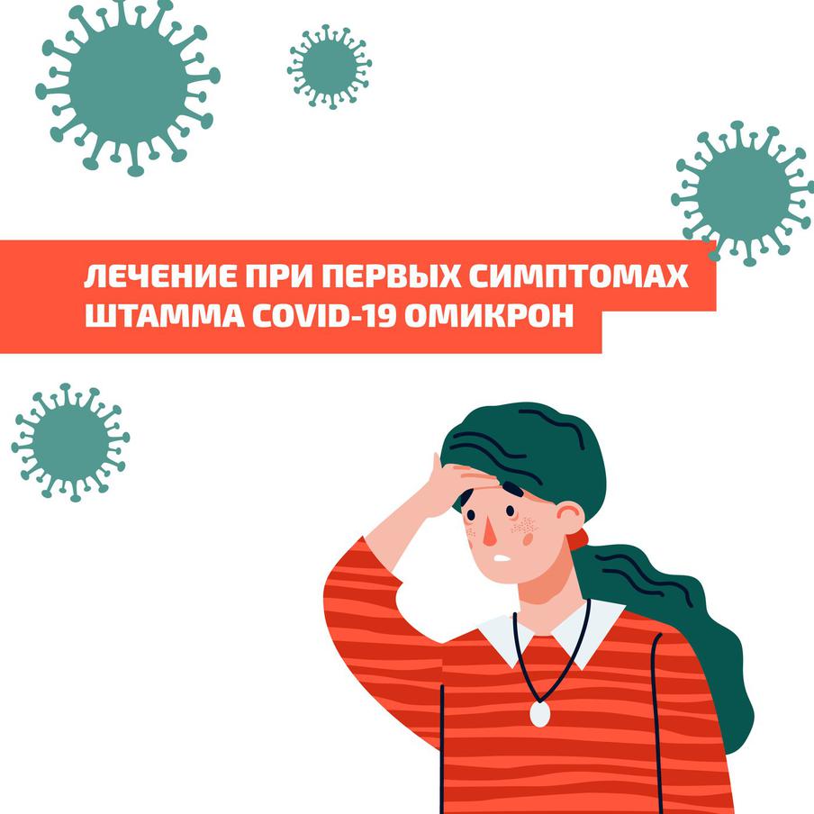 При первых симптомах штамма Covid-19 омикрон рекомендуют действовать следующим образом: