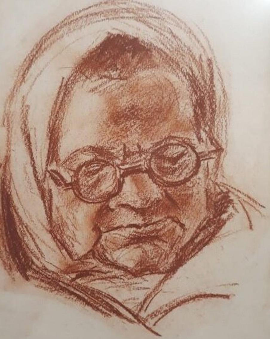 Притомилась от заботЖенщина в платочке,А метро её везетК внукам или к дочке.