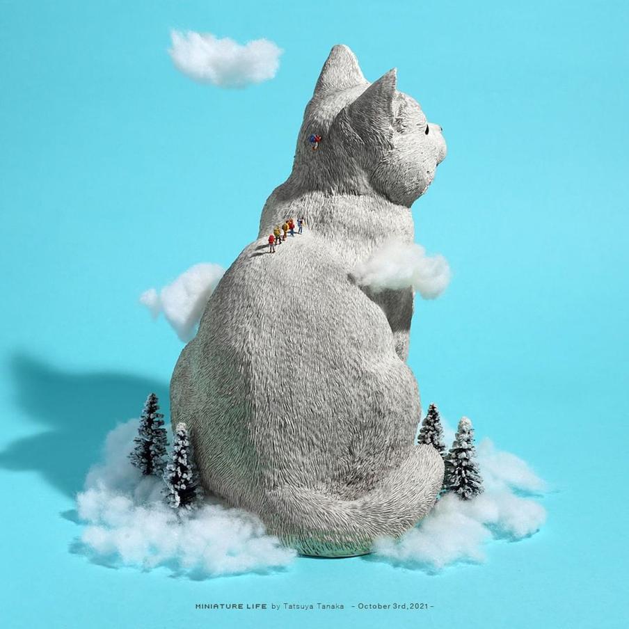 Художник за 11 лет работы над "Миниатюрным календарём" ни разу не повторил сценки.