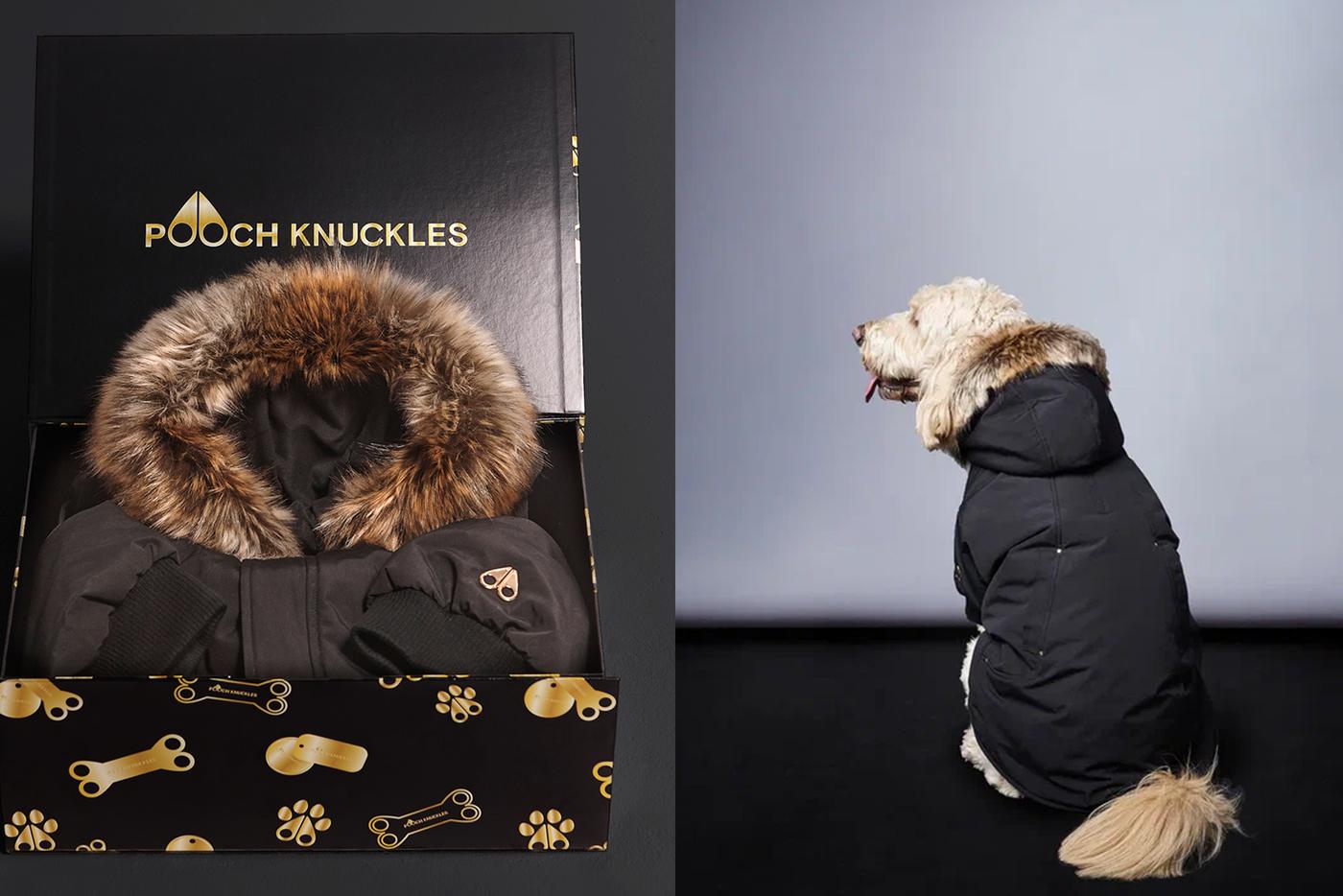 Moose Knuckles представил парку для собак.
