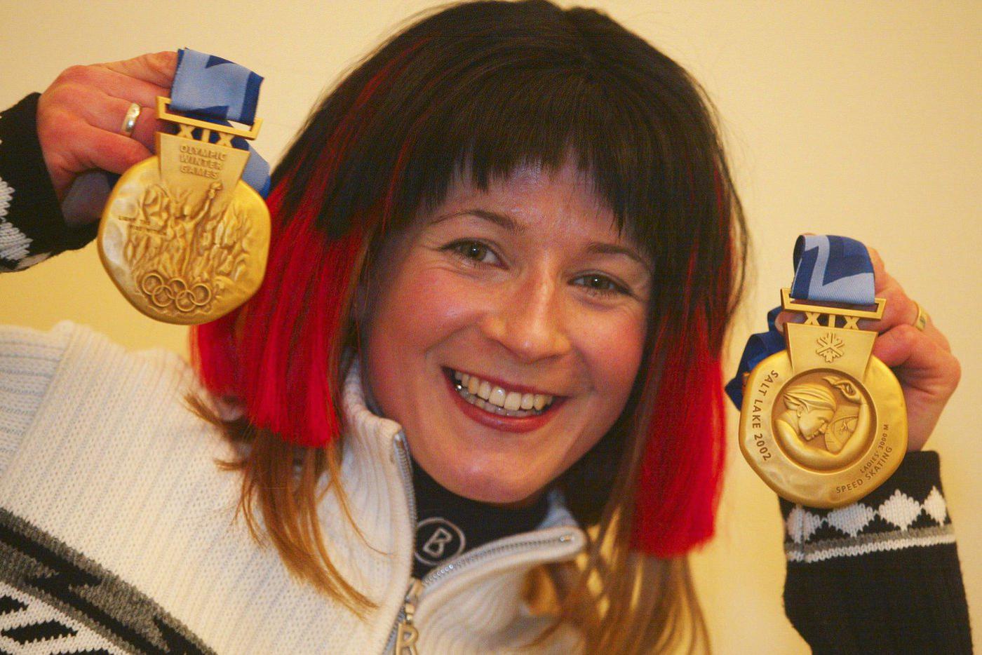 Золотая медаль Олимпийских игр 2002 Солт Лейк Сити