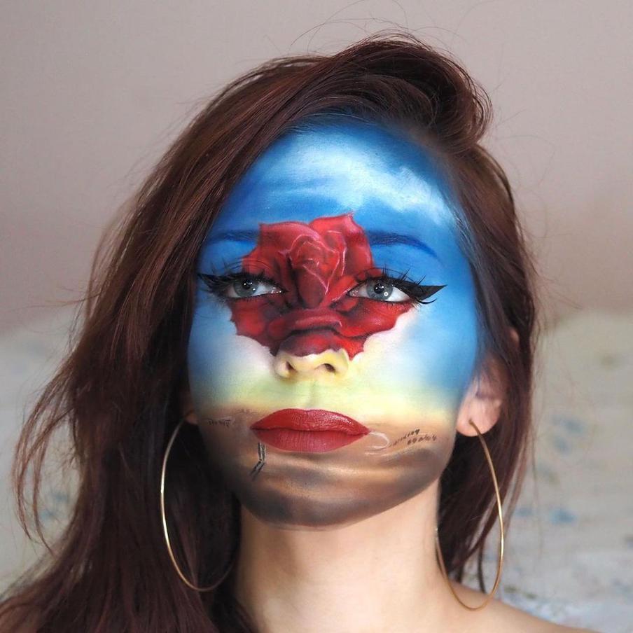 "Медитативная роза" Сальвадора Дали.