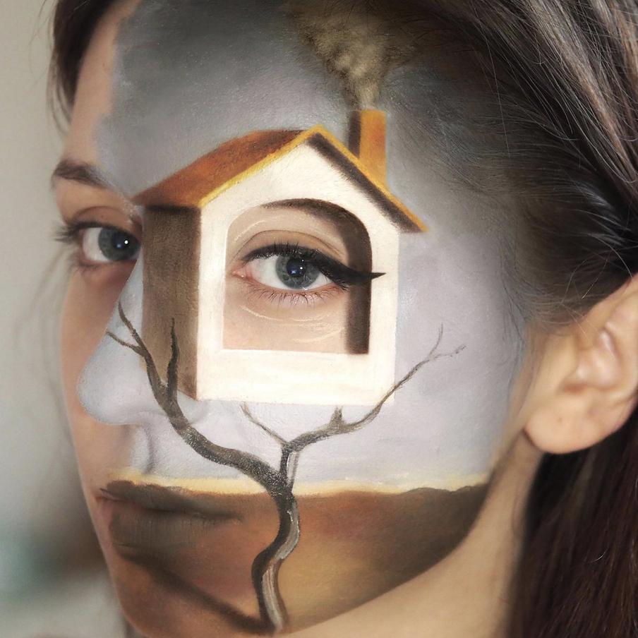 По мотивам работы Эйвери Палмера "Дом на дереве".