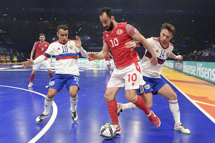 России предстоит битва с Украиной на чемпионате Европы по футзалу