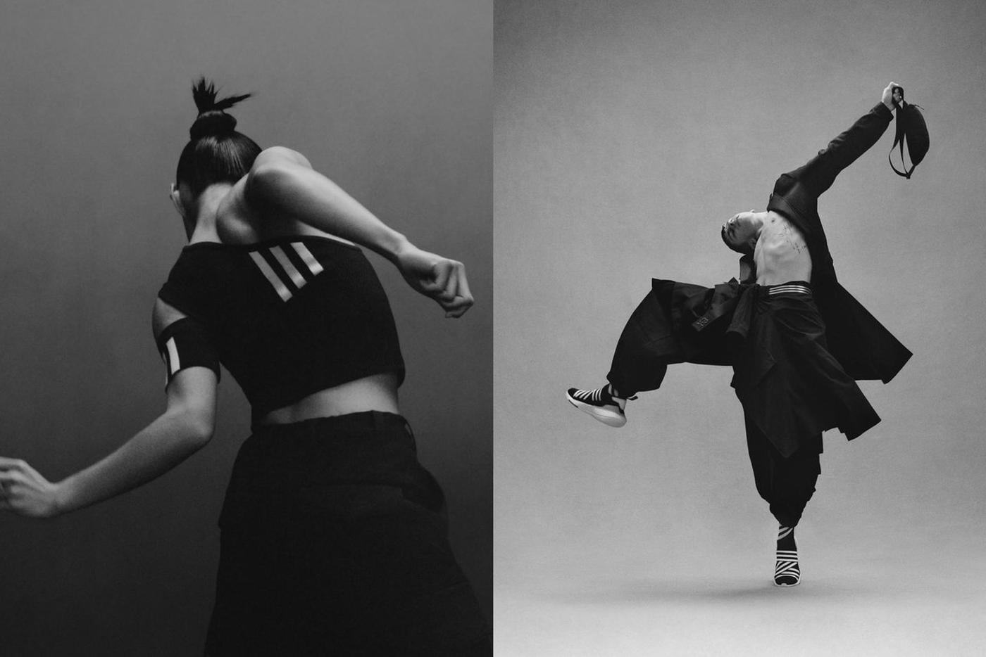 Лукбук первой части коллекции adidas и Y-3.