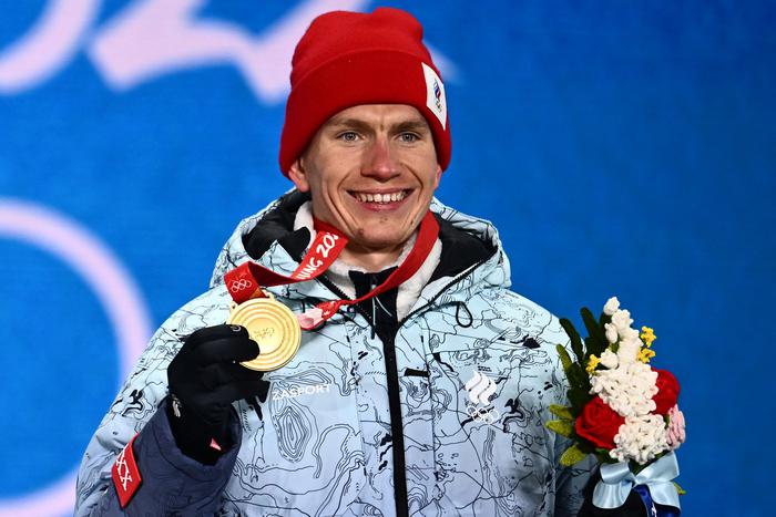 "Ревела после финиша Саши!": жена олимпийского чемпиона Большунова оценила его успех