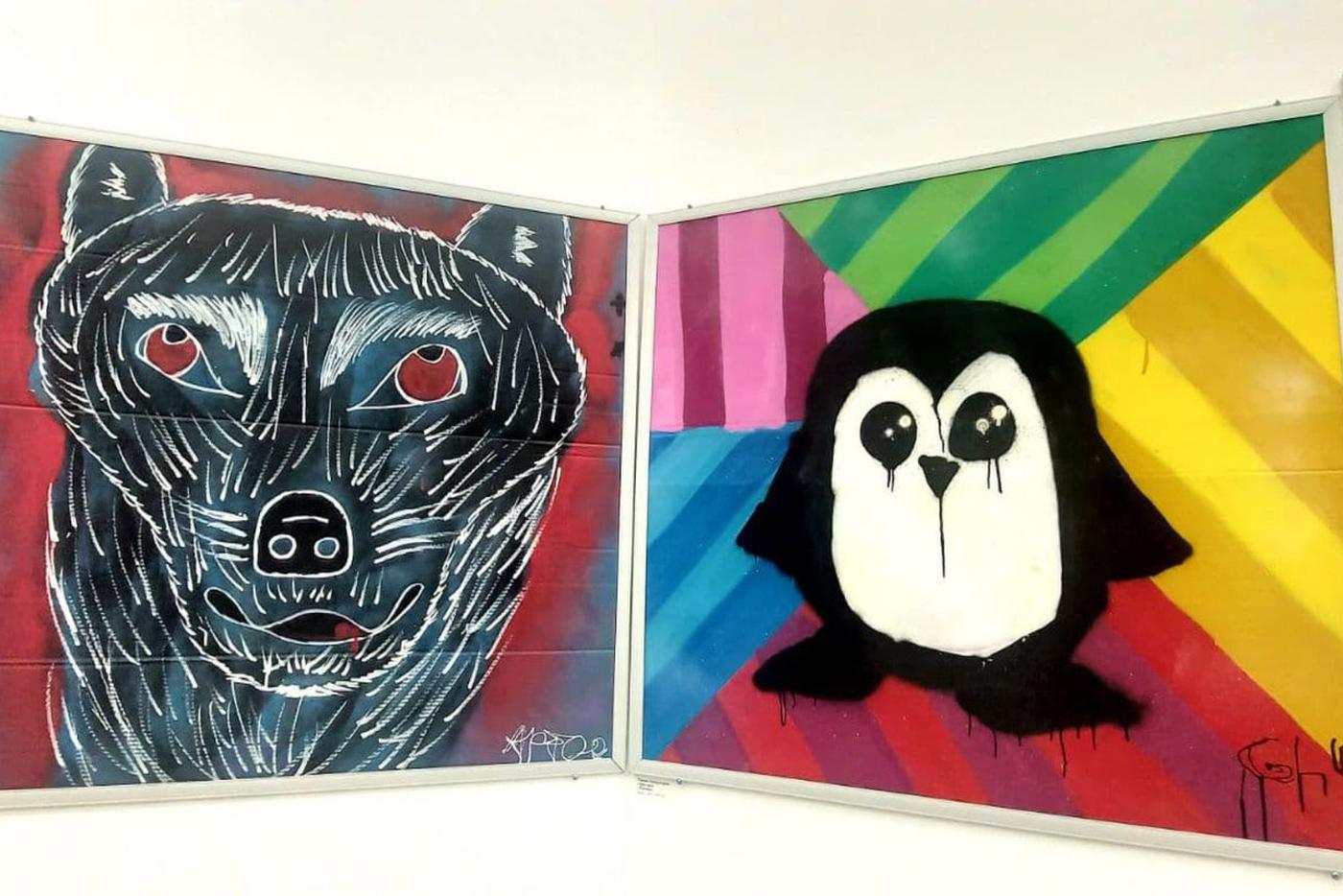 Работы в стиле нео-арт