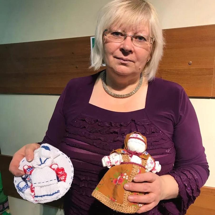 Участница проекта Светлана Грибкова, певица и автор программы по декоративно-прикладному творчеству