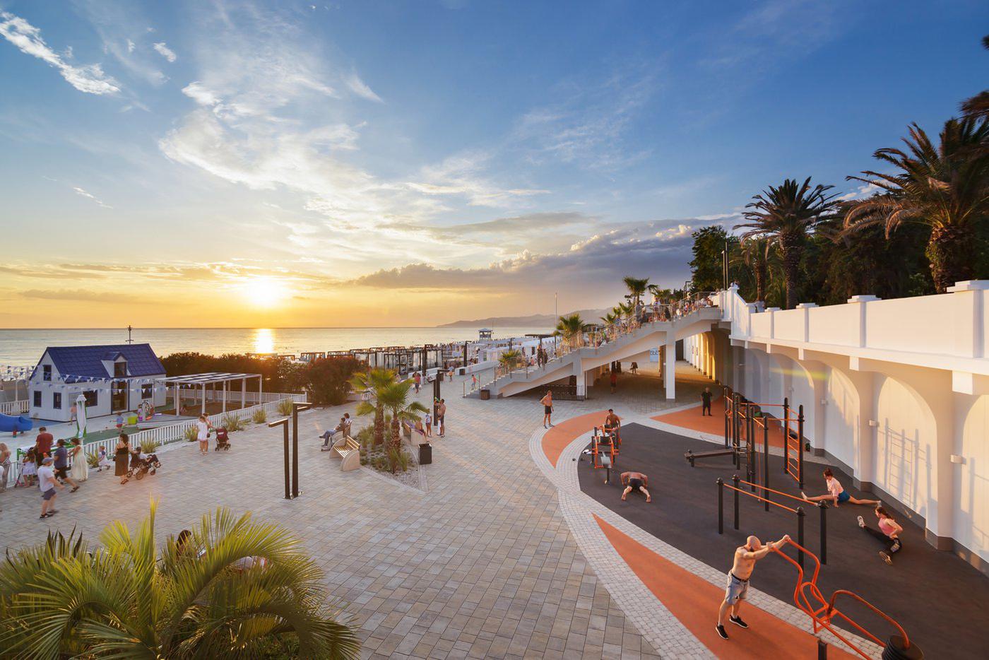 Пляж “Ривьера” стал лучшим архитектурным проектом на форуме YugBuild-2022 ("ЮгБилд")