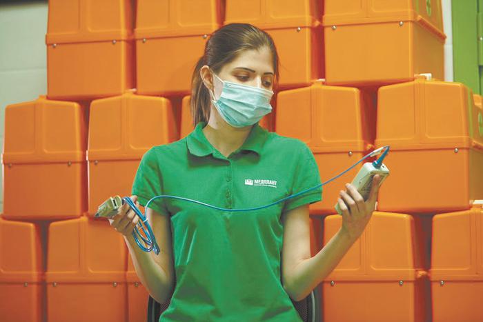 Metro побывало в компании "Медплант" , которая снабжает бригады скорой помощи