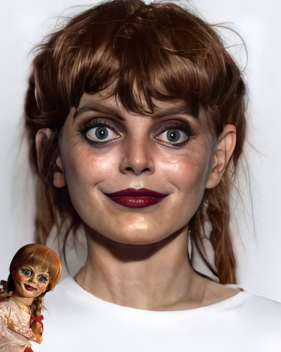 Бруно из "Энканто" и Аннабель из хоррора стали живыми. Цифровой художник из Бразилии показал человеческие лица мультяшек и кукол-убийц