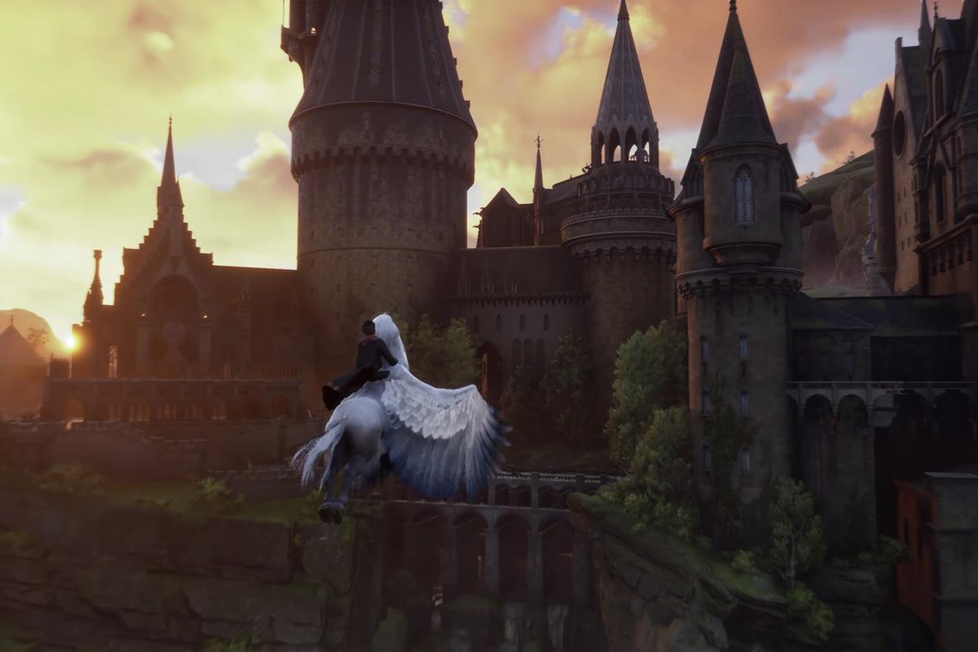 В игре можно будет передвигаться не только на метле, но и на гиппогрифе.