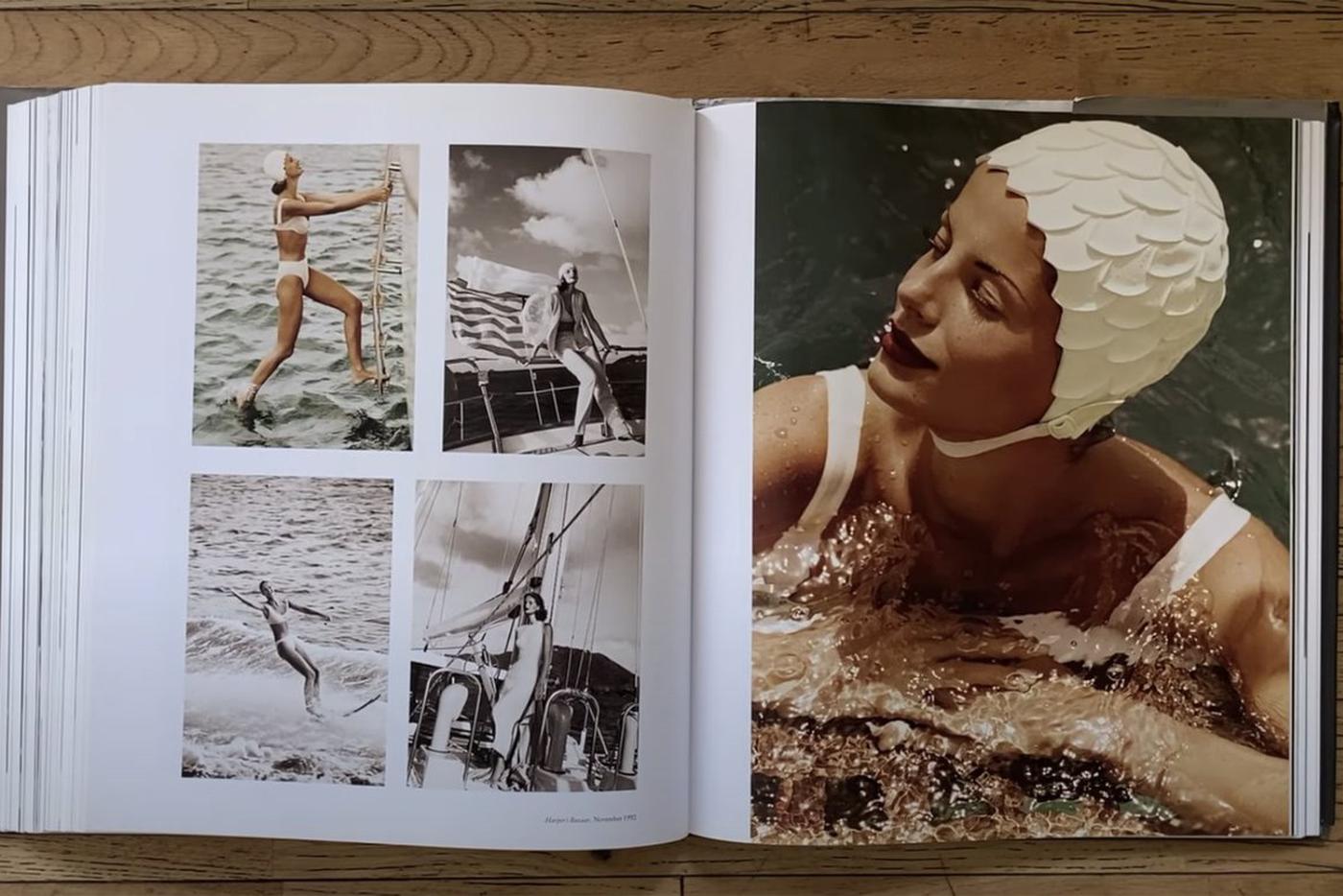 Работы Патрика Демаршелье из его фотоальбома Patrick Demarchelier Portfolio Book.