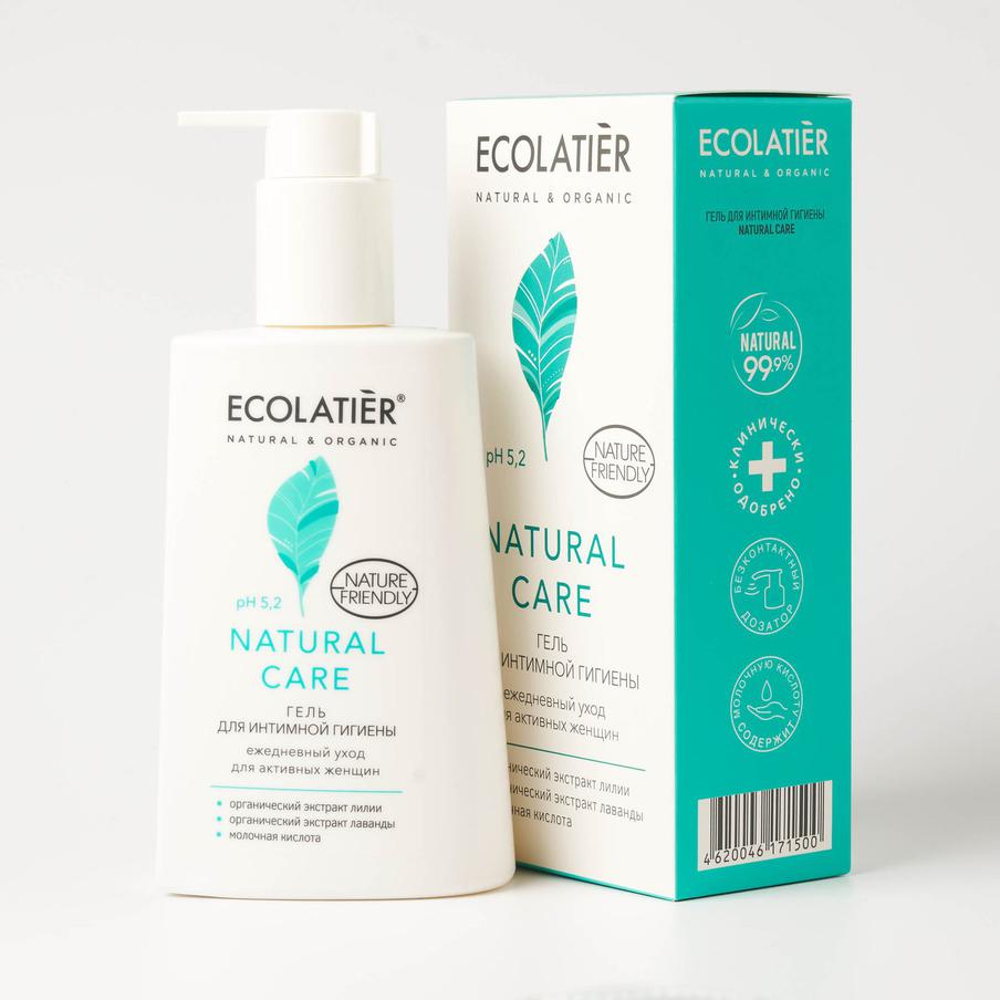 Гель для интимной гигиены Ecolatier Natural Certified Care (336 руб.).