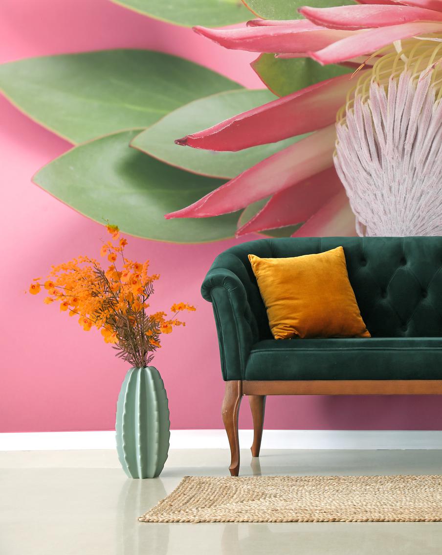 Создаём весенние ноты в интерьере с помощью текстиля и декора