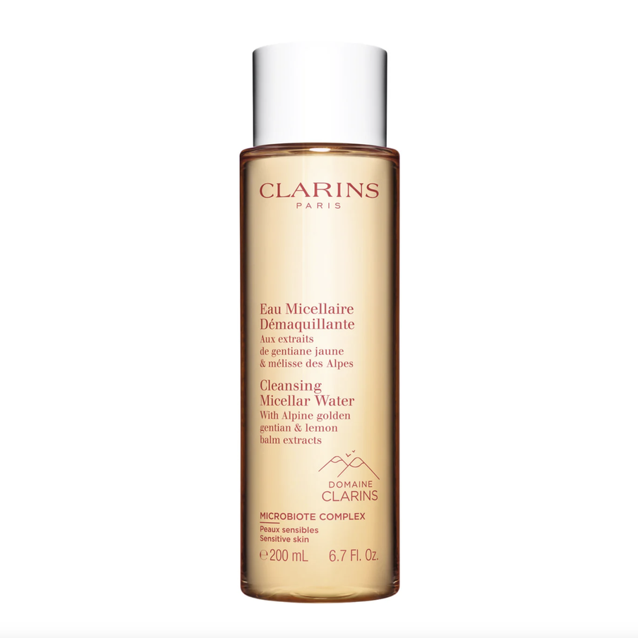 Мицеллярная вода для чувствительной кожи Clarins Eau Micellaire Démaquillante (1700 – 2900 руб.)