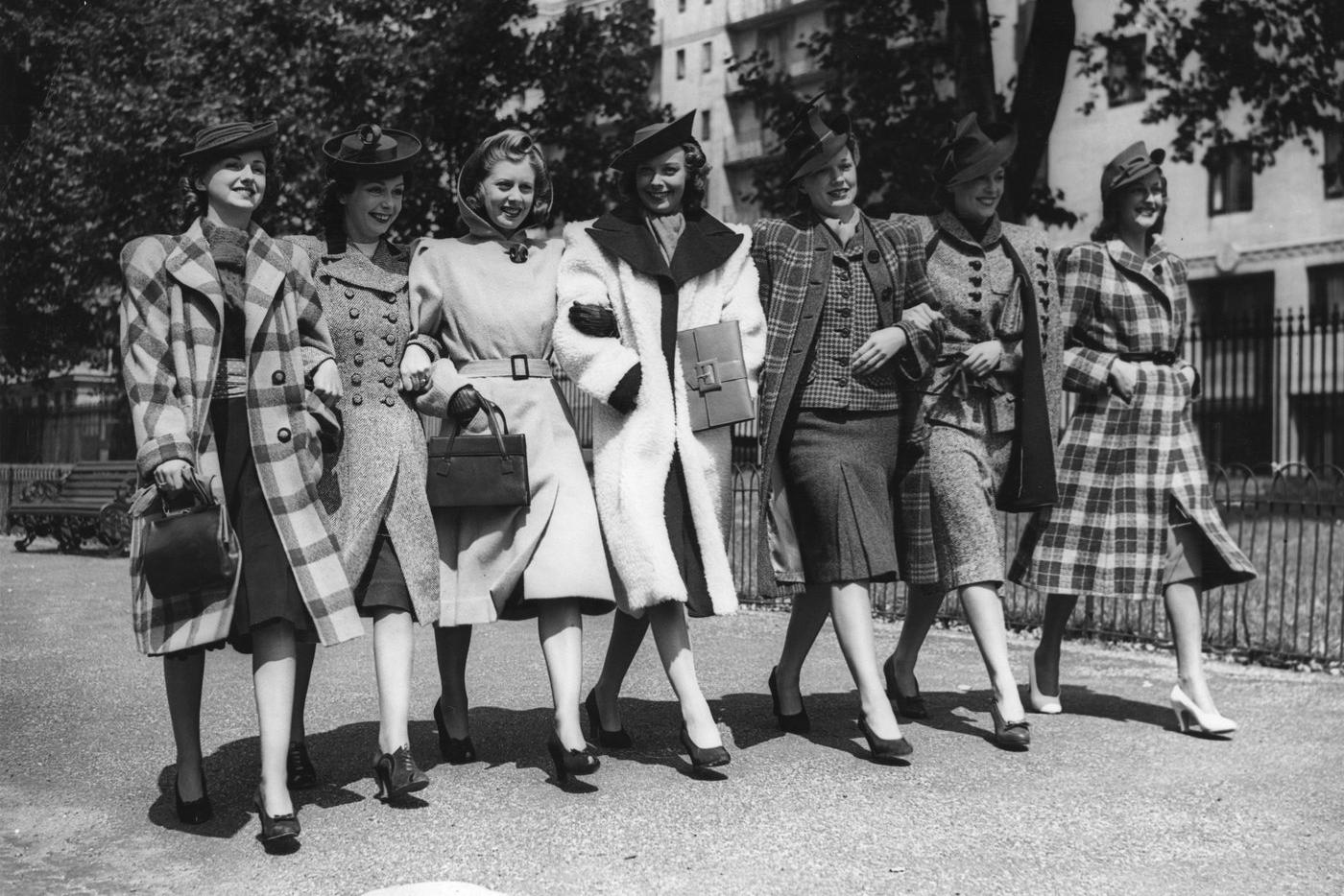 Послевоенная мода 1946-1959