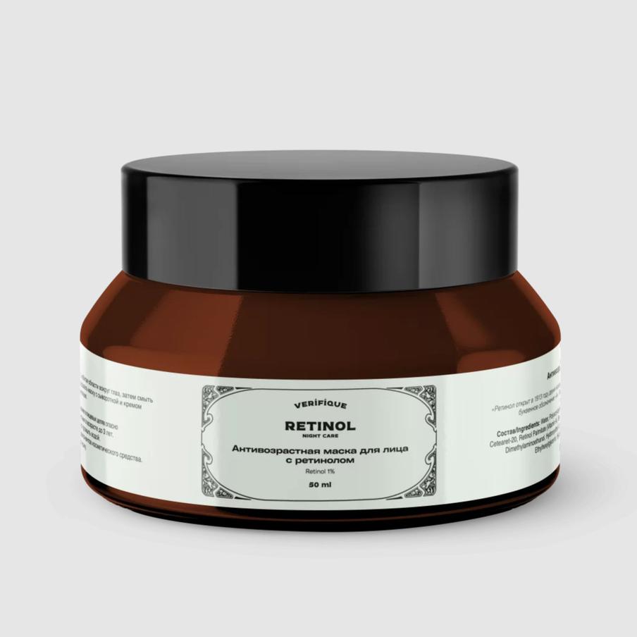 Маска для лица с ретинолом 1% Verifique.