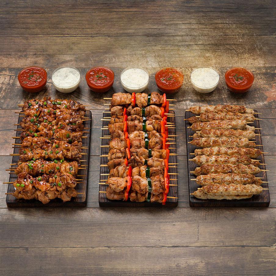 "Чикен барбекю" сет на 10-15 человек от Moscow Food.