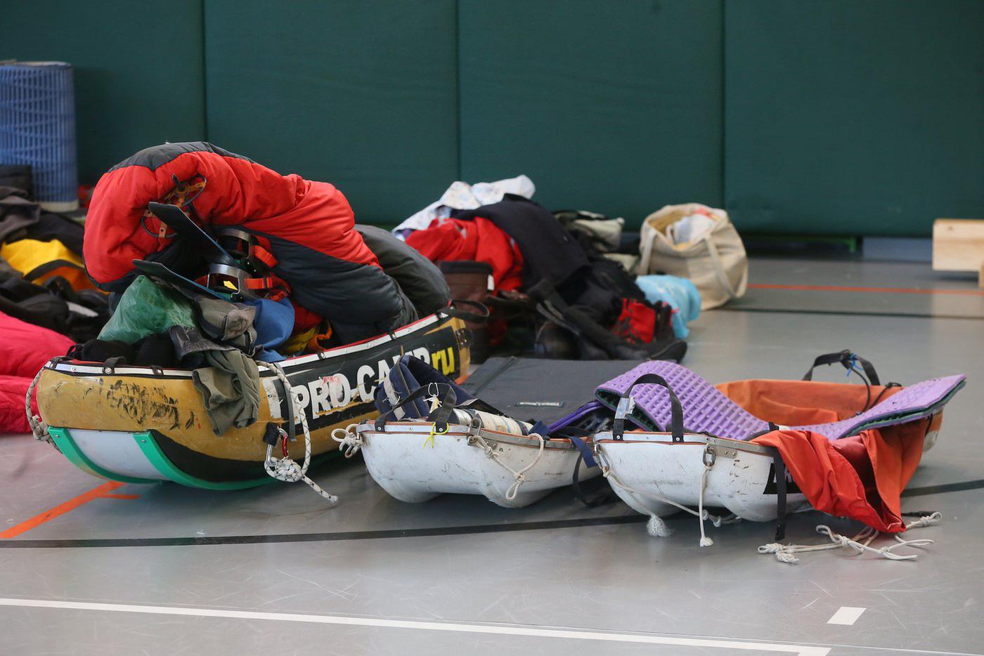 Тёплые вещи и снаряжение займут большую часть груза в Арктику.