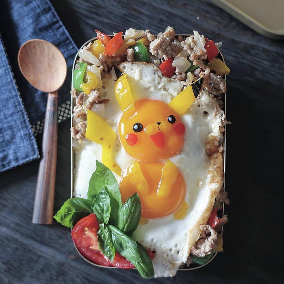 Яишенка с Пикачу.