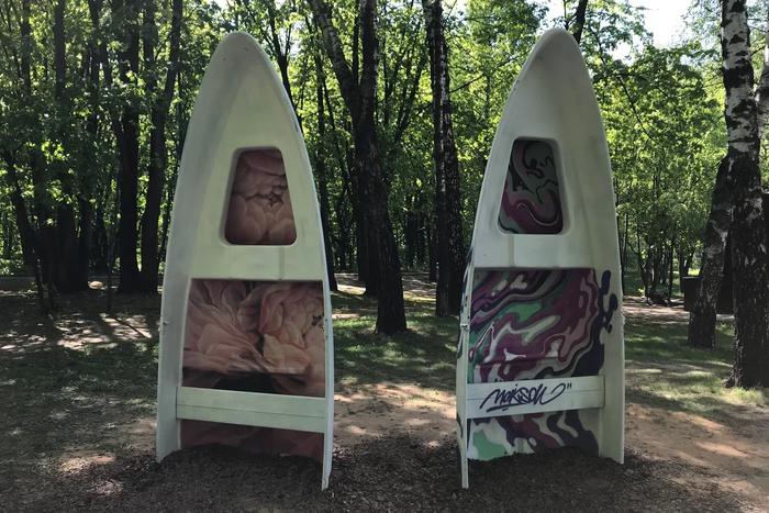 Часто художники предпочитают абстрактный рисунок.