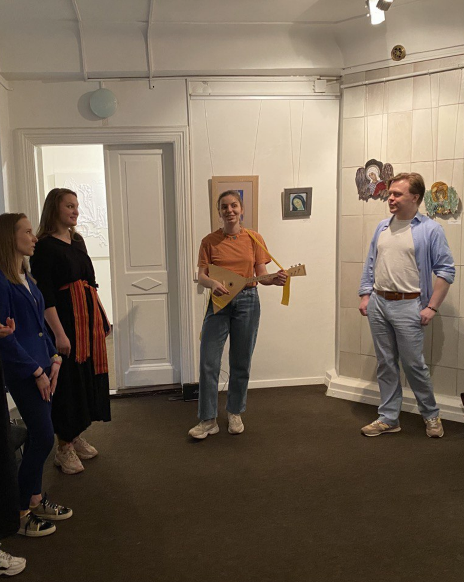 Ансамбль "Комонь" провёл в Москве мастер-класс по псковскому пению