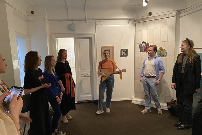 Ансамбль "Комонь" провёл в Москве мастер-класс по псковскому пению