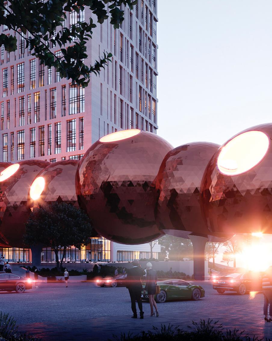 Пурпурные бусины, оранжевая дорожка и змея: как архитекторы со всего мира смотрят на пешеходные мосты