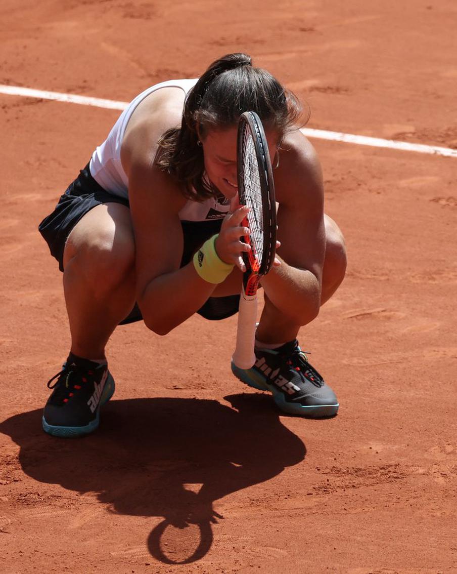 Российская теннисистка Дарья Касаткина вышла в полуфинал "Ролан Гаррос"