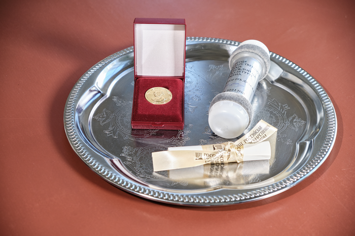 В "Ленинке" заложили капсулу времени. Потомки отыщут её в фундаменте здания