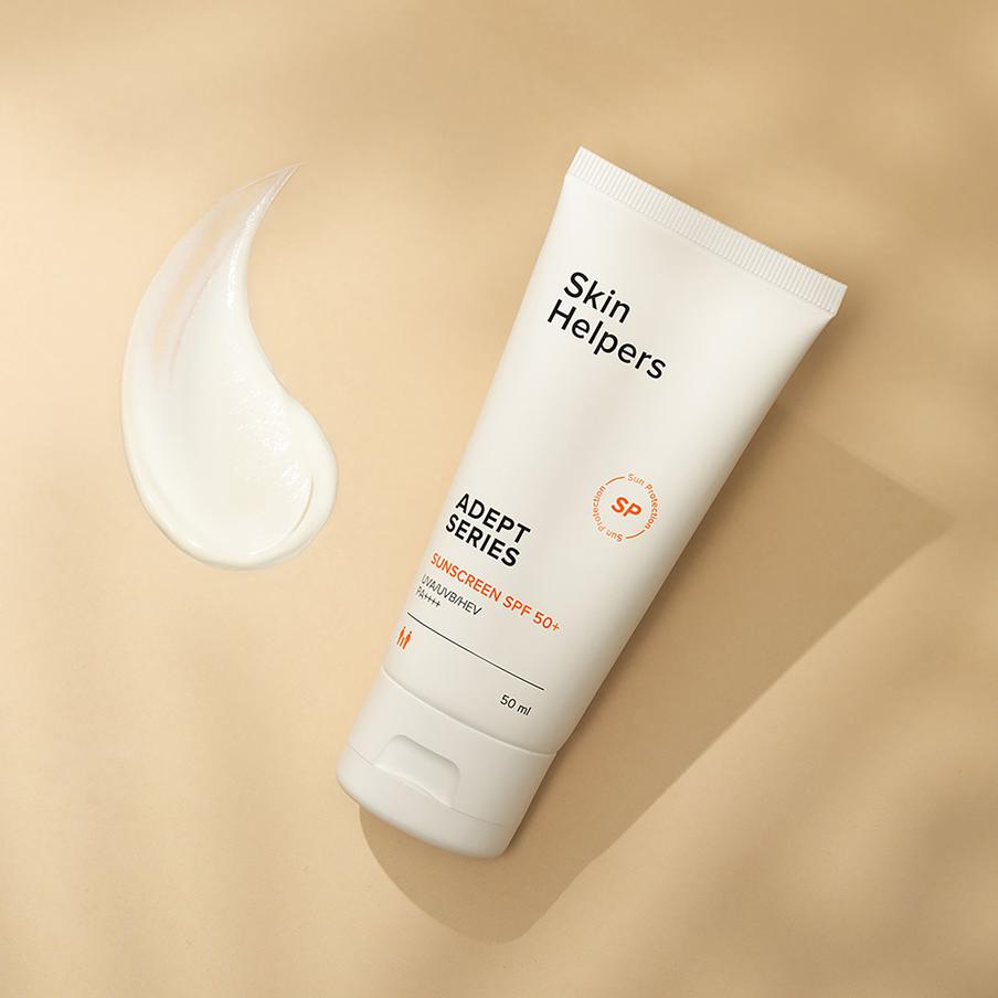 Солнцезащитный крем SPF50+ Skin Helpers.