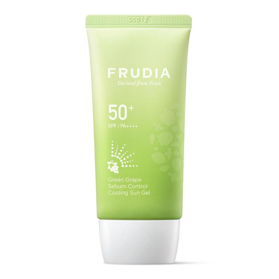 Солнцезащитный гель Frudia Green Grape Sebum Control Cooling Sun Gel SPF50 + PA ++++.