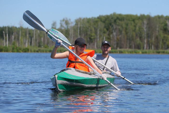 Metro побывала в гостях у бобров и озёрных чаек. В национальном парке "Лосиный Остров" открылся новый экологический маршрут на лодках