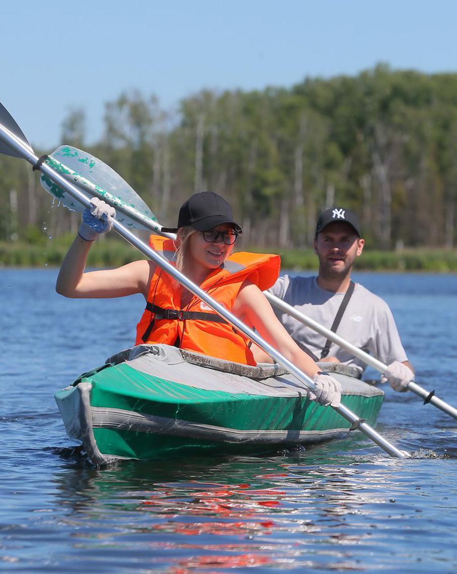 Metro побывала в гостях у бобров и озёрных чаек. В национальном парке "Лосиный Остров" открылся новый экологический маршрут на лодках